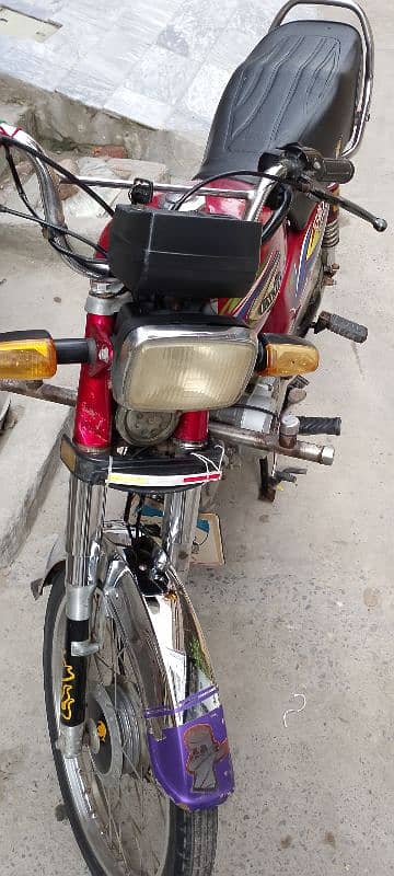 New condition All is well United 70cc bike for sale. 1