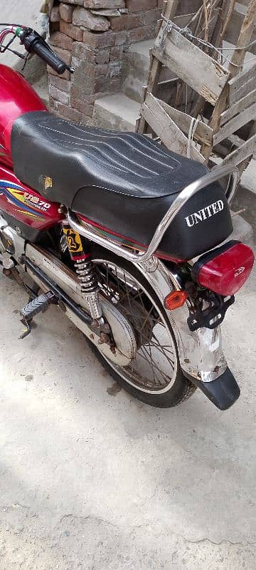 New condition All is well United 70cc bike for sale. 3