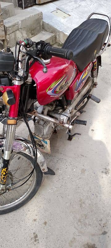 New condition All is well United 70cc bike for sale. 14