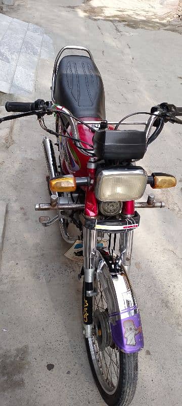 New condition All is well United 70cc bike for sale. 16