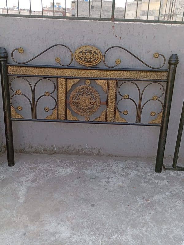 Rod iron bed for sale 3