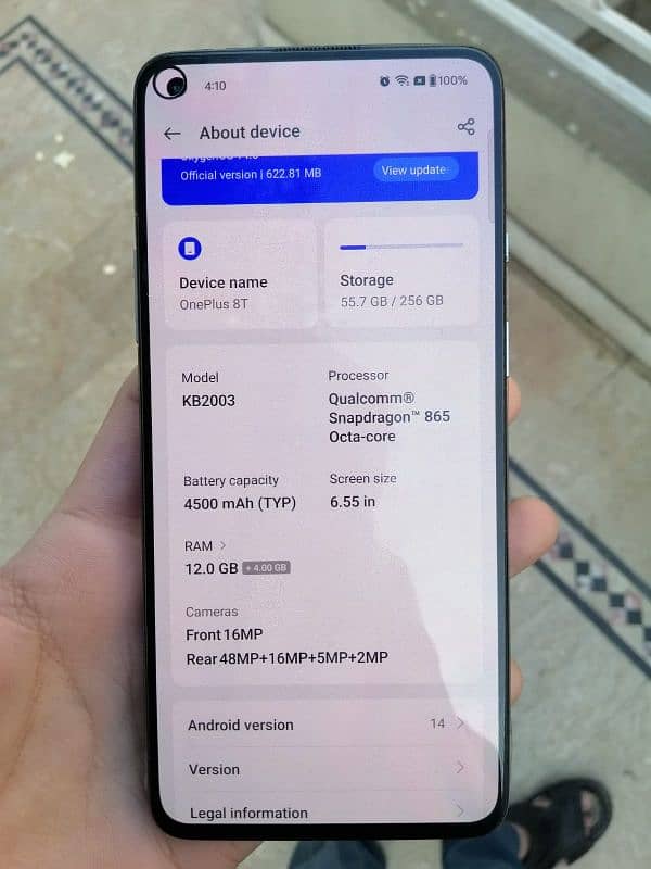 OnePlus 8T all ok 5