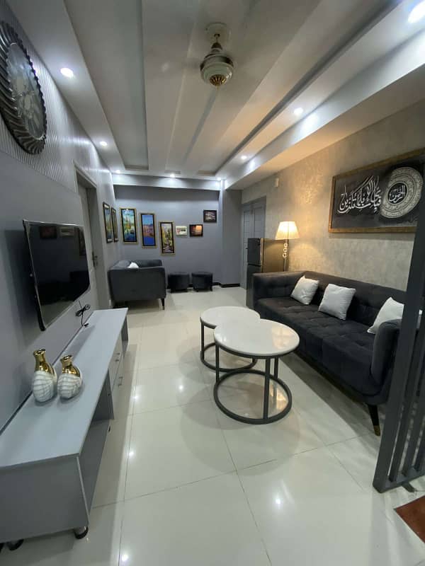 2 Bed LIke Brand New Luxury Furnished Apartment Available For Sale Facing Canal Sector D Bahria Town Lahore 4