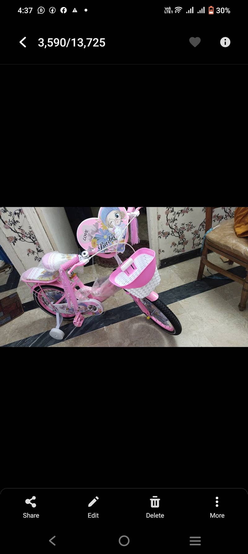 Kids imported bicycle 0