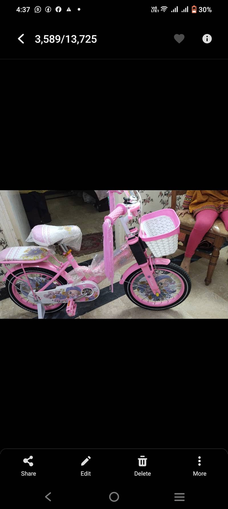 Kids imported bicycle 1