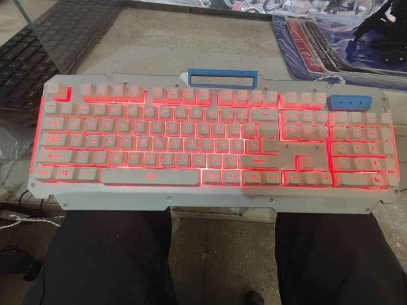 RGB Keyboard and mouse 3