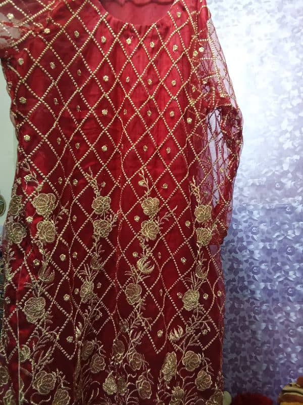 Red Net shirt with TILA karhai 3