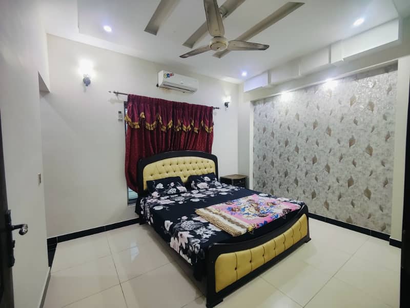 5 Marla Luxury Fully Furnished Upper Portion Available For Rent in AA Block Bahria Town Lahore 1