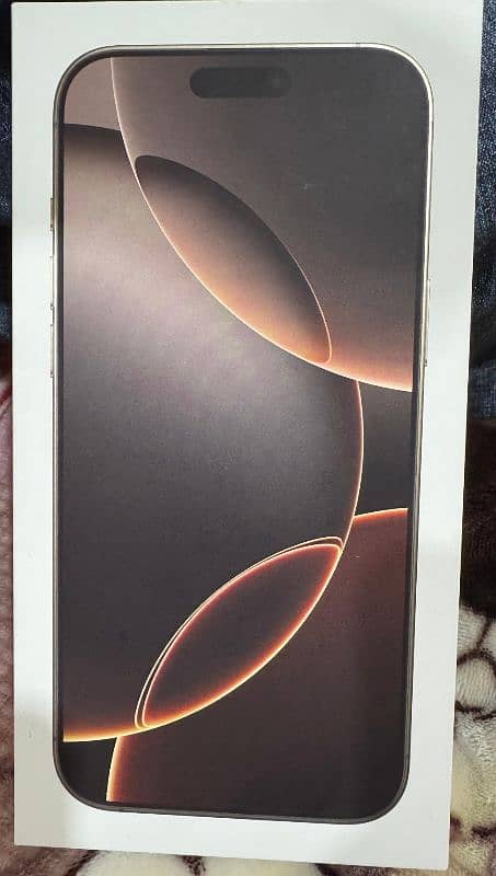 Iphone 16 pro max 256GB Desert titanium 1