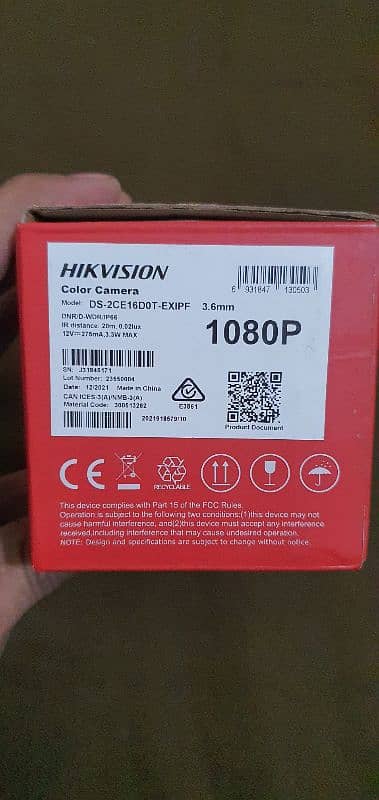 Hikvision Turbo HD Colour Camera 1