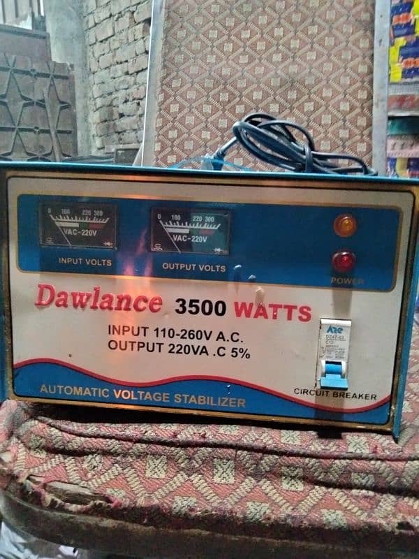 AUTOMATIC VOLTAGE STABILIZER 0