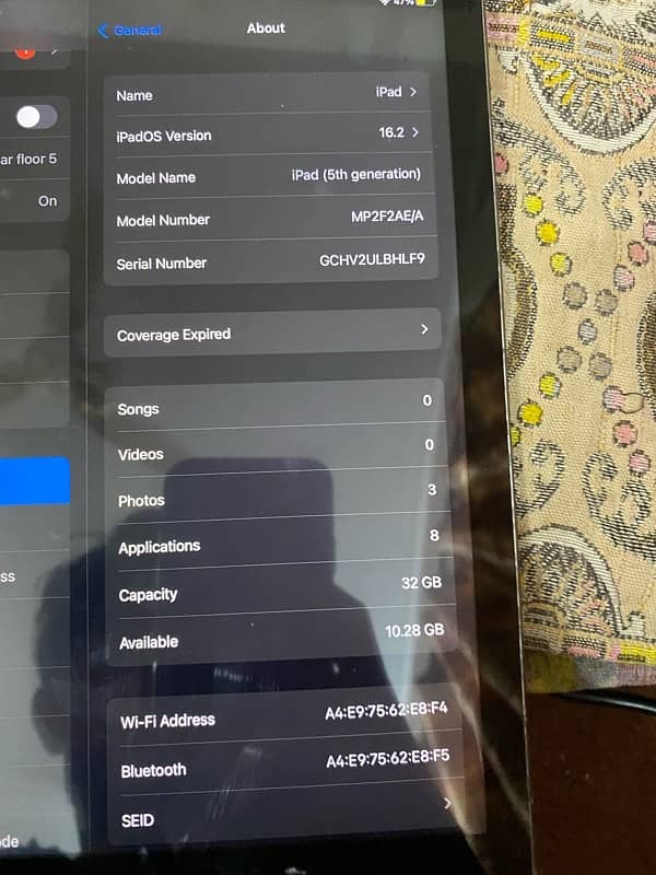 Ipad 5 generation 32 gb exchange possible 5