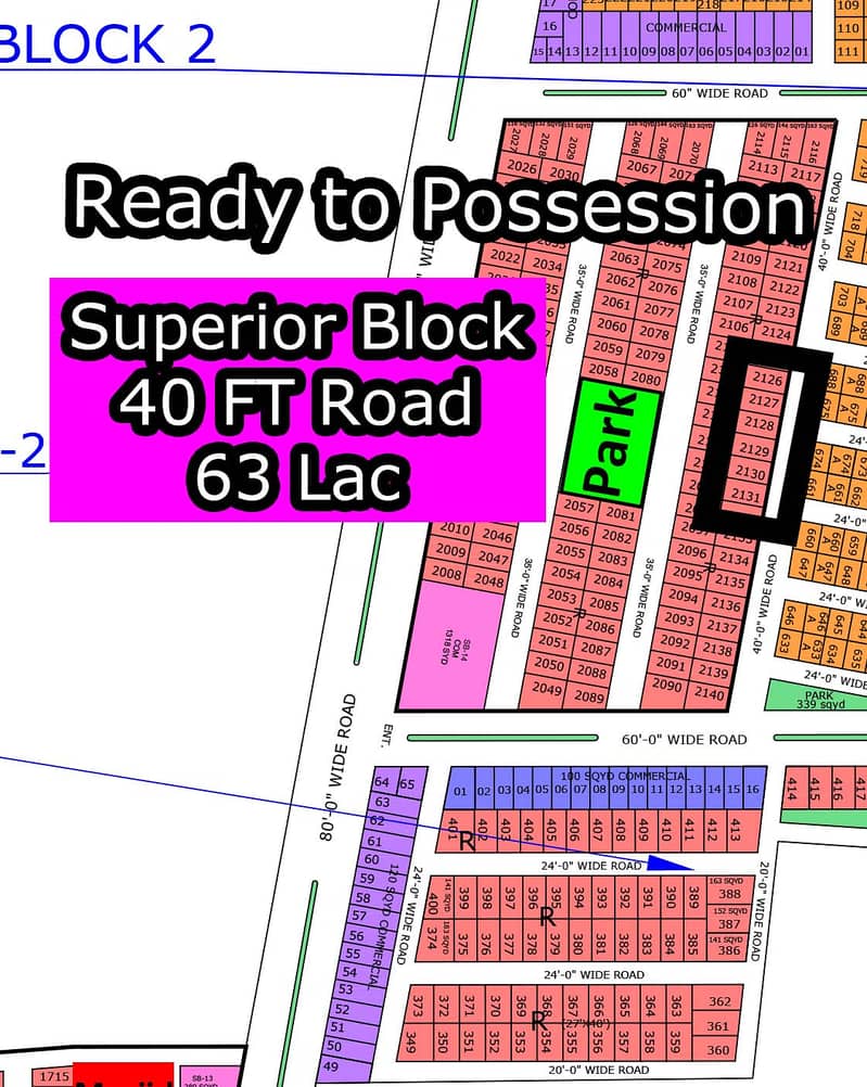 R - (40 FT Road + Superior - 2) North Town Residency Phase - 1 Surjani 1