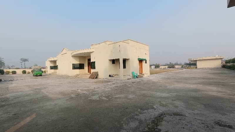 Luxurious 10 Kanal Farmhouse with Event Halls, Swimming Pool & More on Karma Wala Barki Road 2