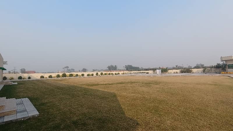 Luxurious 10 Kanal Farmhouse with Event Halls, Swimming Pool & More on Karma Wala Barki Road 4