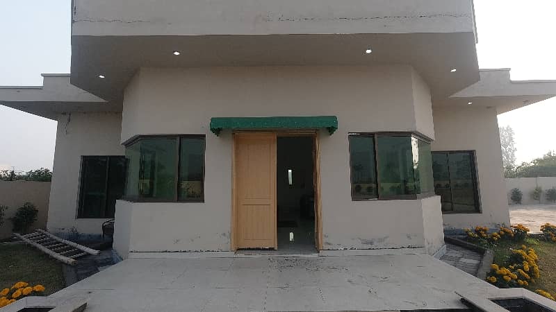 Luxurious 10 Kanal Farmhouse with Event Halls, Swimming Pool & More on Karma Wala Barki Road 12