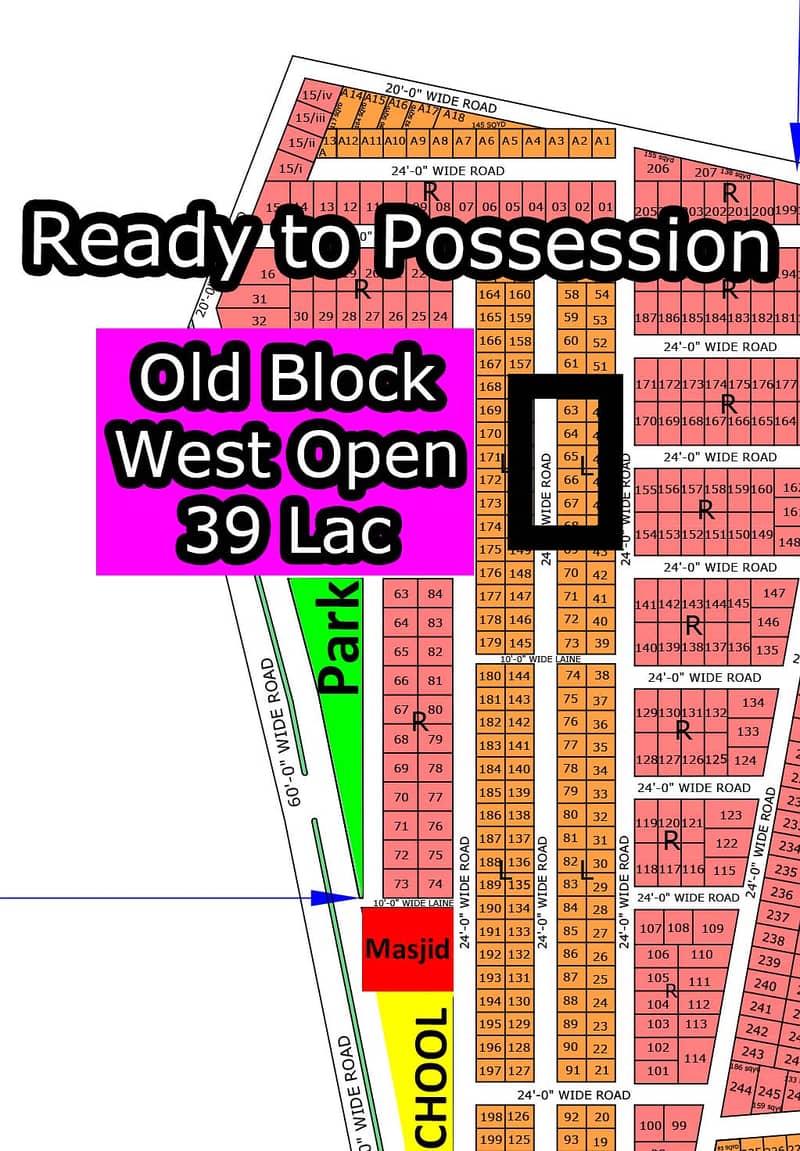 L - (West Open + Old Block) North Town Residency Phase - 01 (Surjani) 1