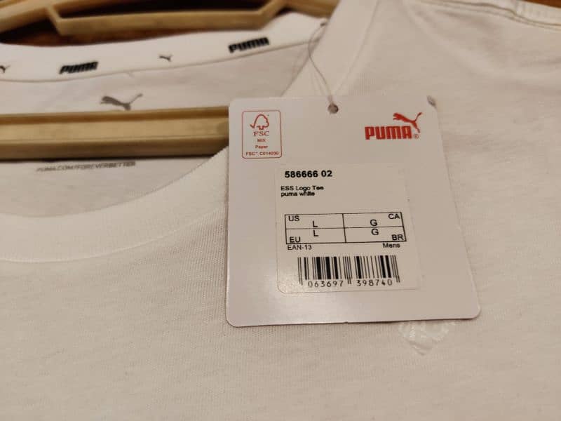 Puma T-shirt white 1