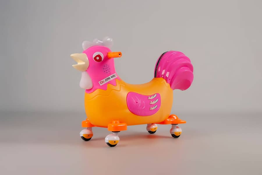 Cock roaster light music | kids ride | 2