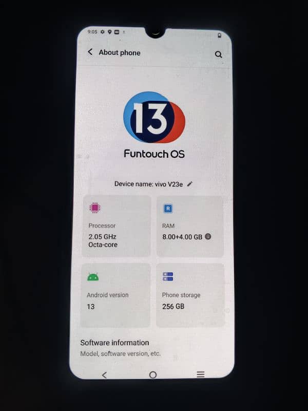 vivo v23e 8+8 256 0