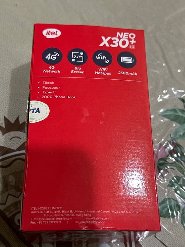 ITEL NEO X 30 4G 1