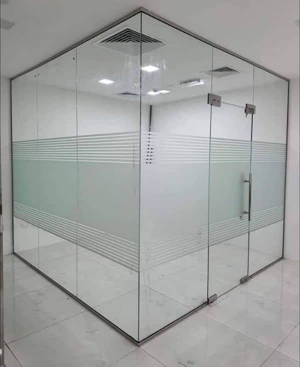 Glass office cabins / Glass office doors/Office partition 0