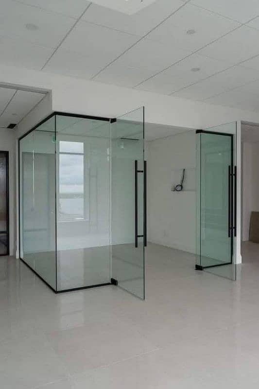 Glass office cabins / Glass office doors/Office partition 1