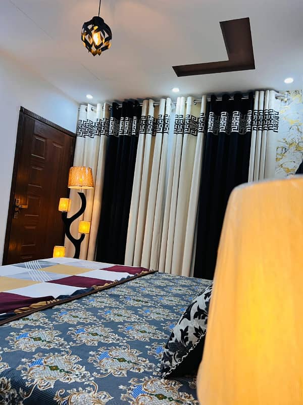 One Bed Fully Furnished Apartment Available For Rent In Sector E Nishtar Block Near To Eiffel Tower Bahria Town Lahore 0