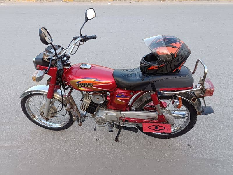 yamaha yb 100 , 2008 2 stroke , exchng suzuki 70 honda 4