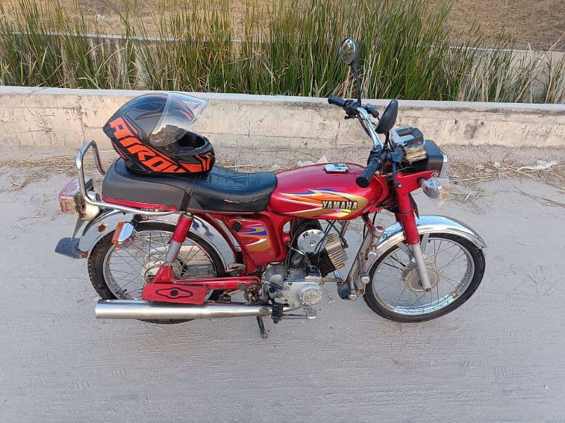 yamaha yb 100 , 2008 2 stroke , exchng suzuki 70 honda 10