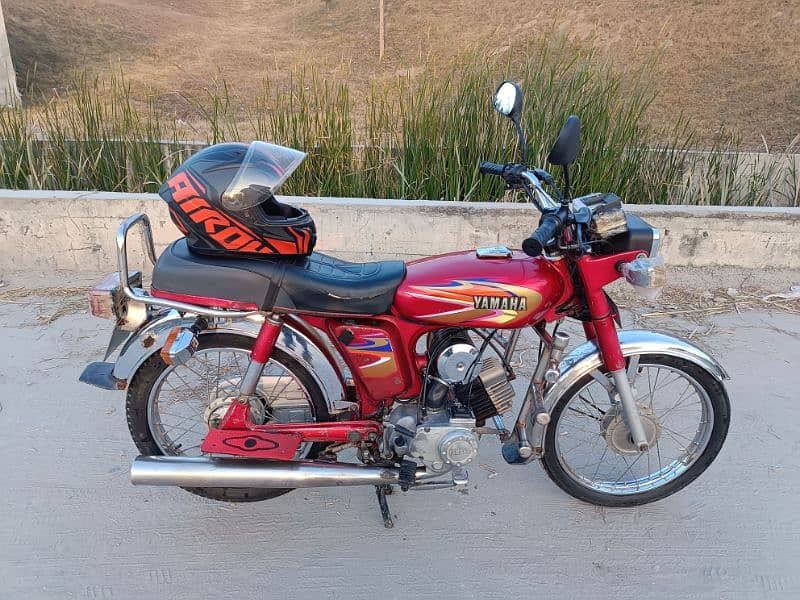 yamaha yb 100 , 2008 2 stroke , exchng suzuki 70 honda 15