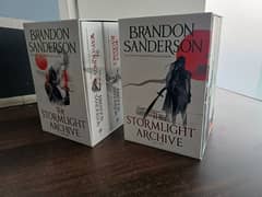 The Stormlight Archive by Brandon Sanderson Books 1 to 4 + Edgedancer