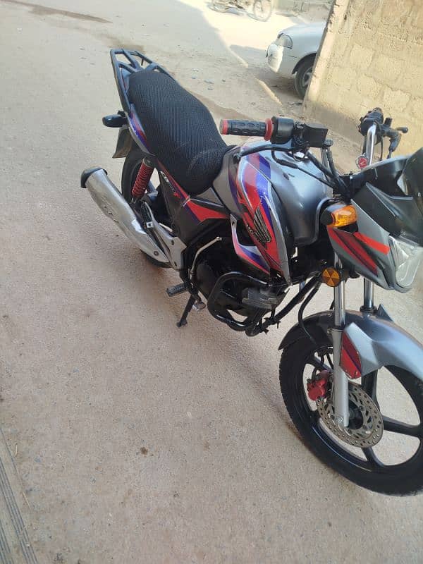 HONDA CB 150 F Karachi number 2019 5