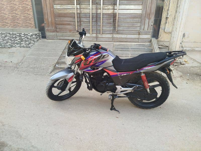 HONDA CB 150 F Karachi number 2019 9