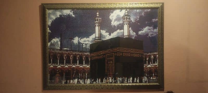 Turkish Frame Khana Kabba on carpet 0