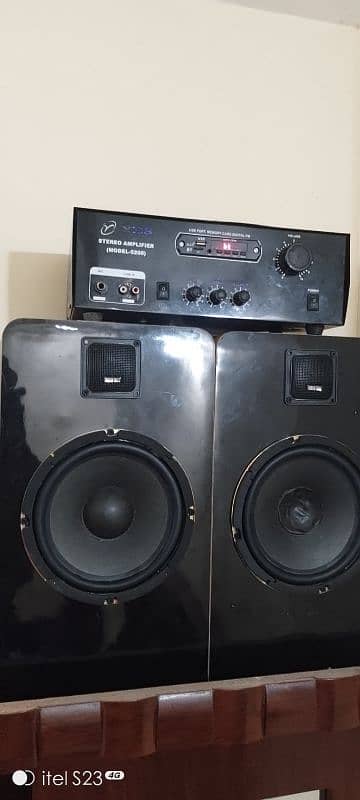 home theater speaker ampli good condition new 0