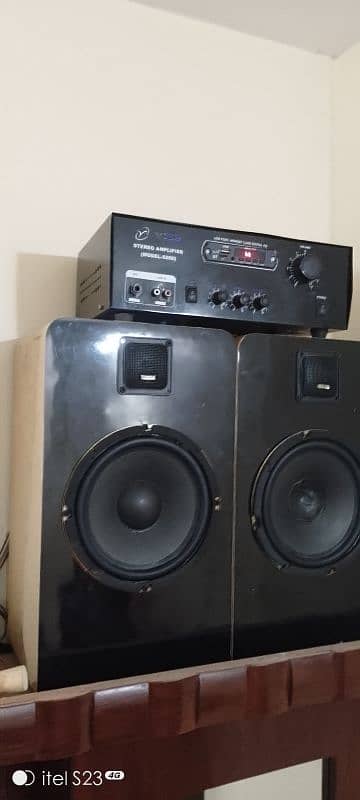 home theater speaker ampli good condition new 1