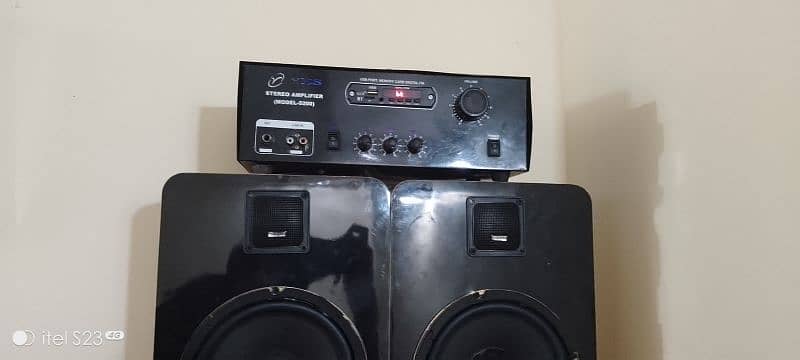 home theater speaker ampli good condition new 6