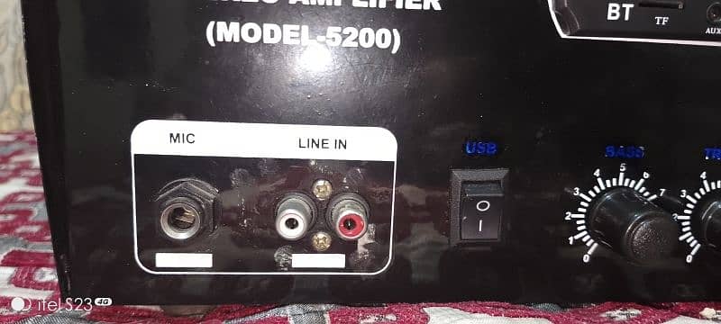 home theater speaker ampli good condition new 9