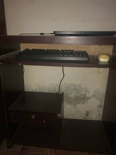 computer and laptop table in good condition