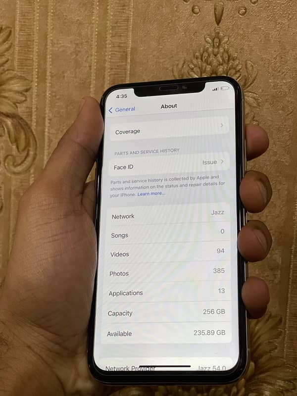 iphone x pta approve 256gb 3