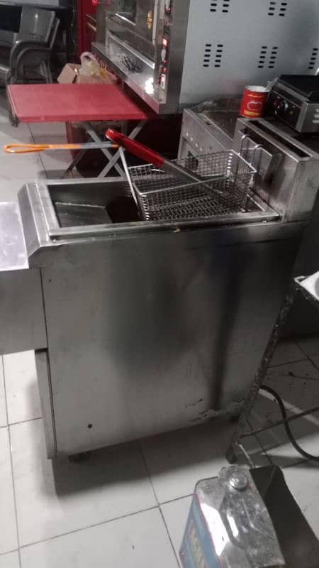 pizza oven and fryer for sale 2