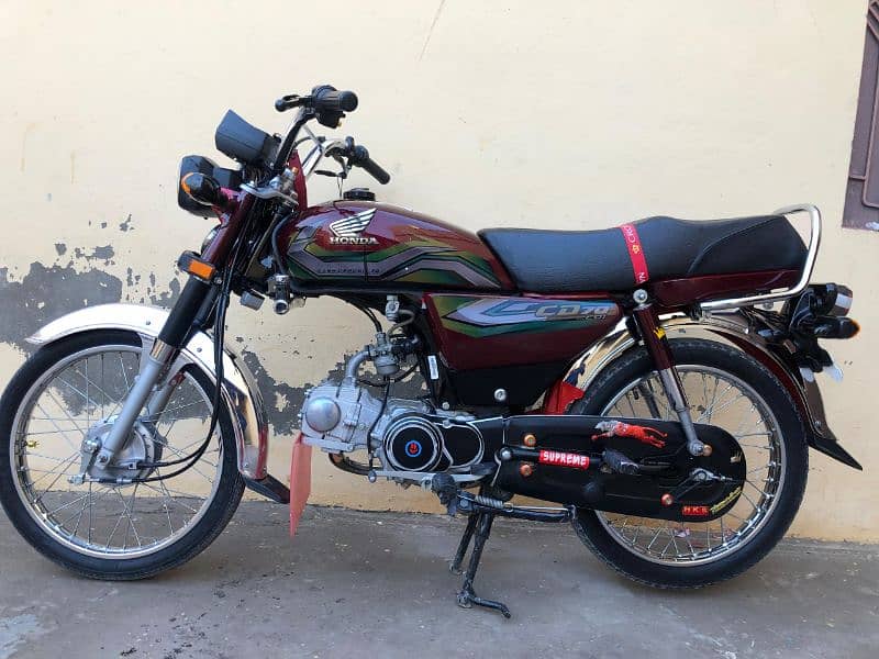 Honda cd 70 cc 2023 model 1