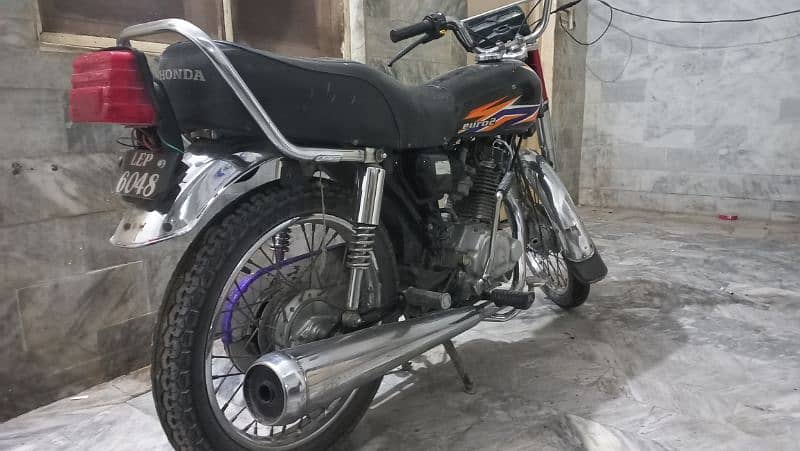 Honda CG 125 2015 model punjab number 9