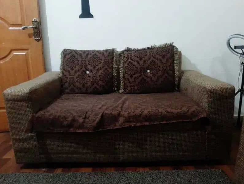 sofa set urgently sale 1