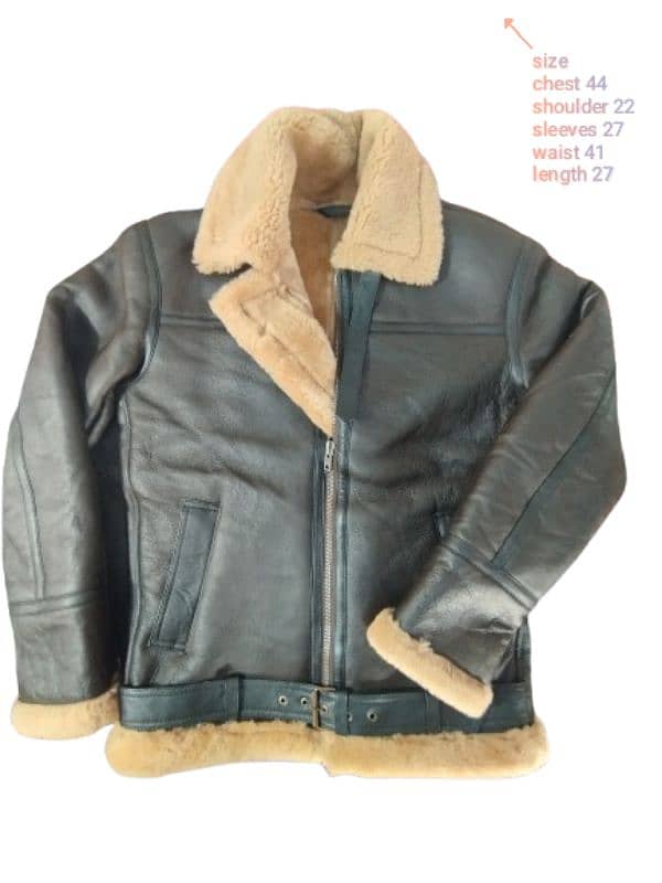 Latest R9 2025 Bomber Zipper Jacket guaranteed Original sheepskin coat 0