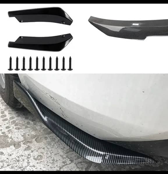 rear bumper carbon fibre 1