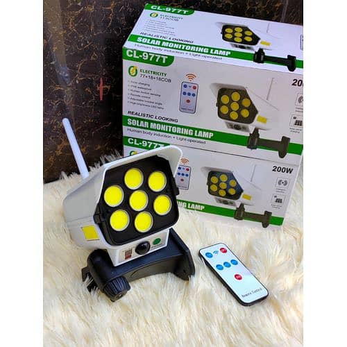 Multifunction 360 Degree Rotatable Remote Control Led Solar Light Wall 0