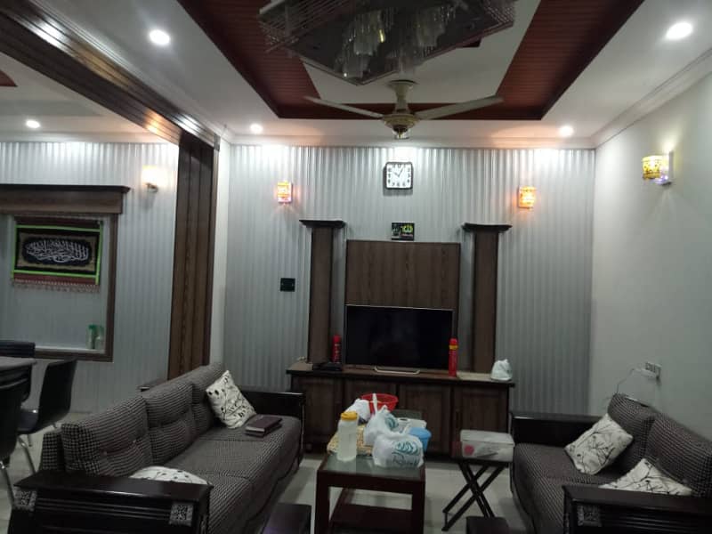 Like Brand New 5 Marla Luxury Furnished House Available For Rent In CC Block Bahria Town Lahore 7