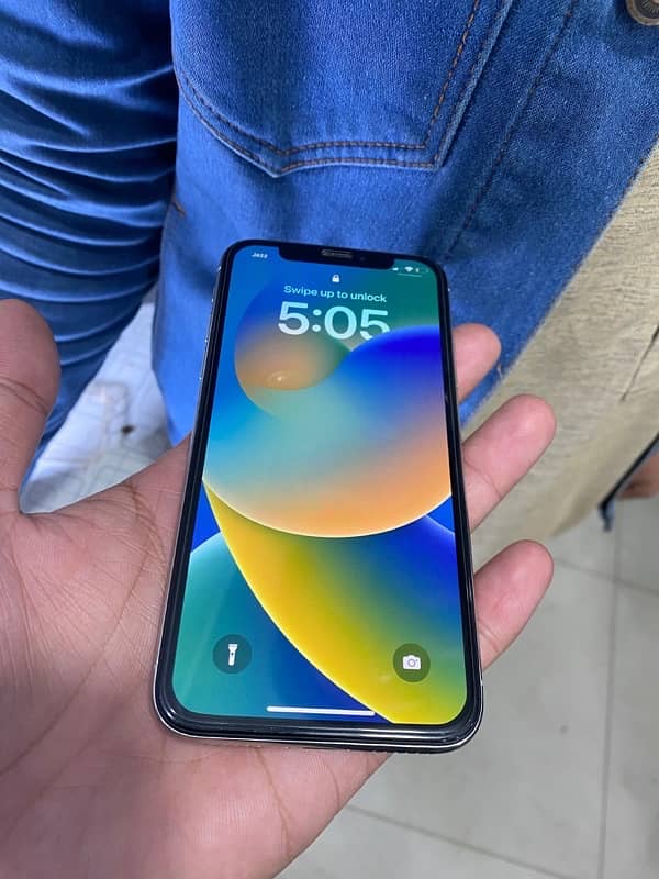 iPhone X pta approved 256 gb 5